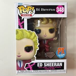 Funko POP! Rocks #348 Ed Sheeran Diamond Collection Collectible Vinyl Figure
